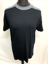 Ciro Citterio Retro Stretch T-Shirt Smart Casual Designer Large Black L1964