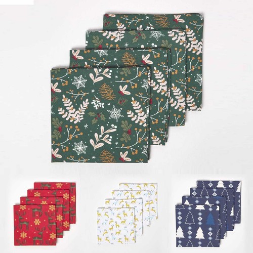 Christmas party table napkins - christmas,