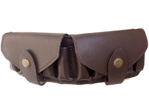 Genuine leather brown - genuine, shotgun