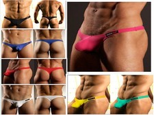 New Mens Briefs Thongs Underwear Bulge Pounch Trunks T-back bikini Underpants