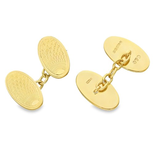 9ct yellow gold oval - gold, sunray