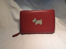 Radley Medium Size Red Leather