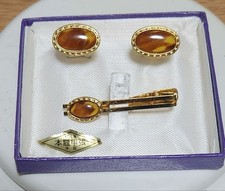 Genuine Amber Mother-Of-Pearl