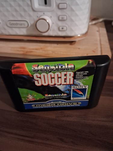 Sensible soccer for sega mega - sensible,