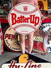 Vintage Old Style Sign Batter
