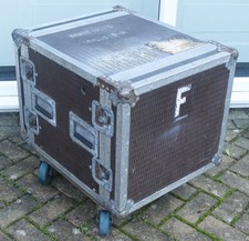 Transit Case 10U 19" Aluminium Rack Flightcase 64x52x48cm on Wheels