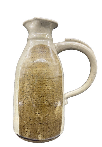 Pottery jug signed essig - signed, hand