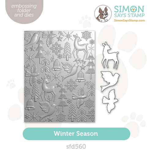 Simon says stamp winter - winter, season