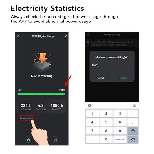 Wifi smart energy monitor - smart,