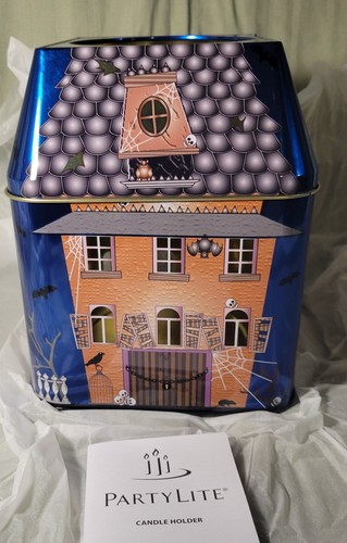 Partylite halloween tin spooky - partylite,