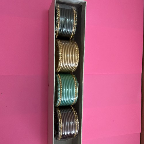 Sets metallic bangles - 12,