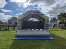 Congratulations Silver Adult Wedding Bouncy castle
