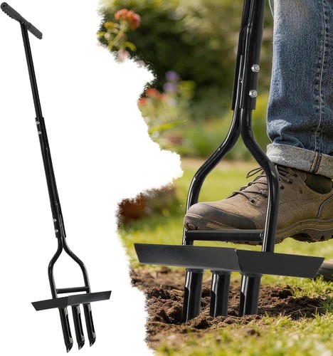Lawn aerator tool manual plug - aerator,