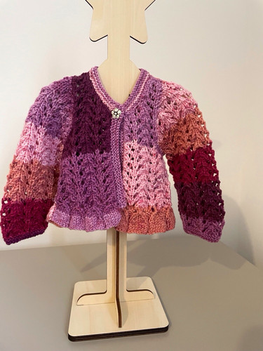 Hand knitted multicoloured - knitted,