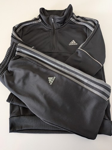 Kids adidas black tracksuit - kids,
