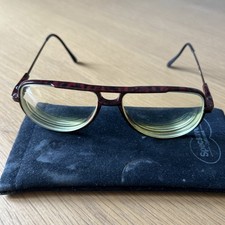 Specsaver’s Vintage Red Tortoiseshell Men’s Frames Inc Original Glass Lenses