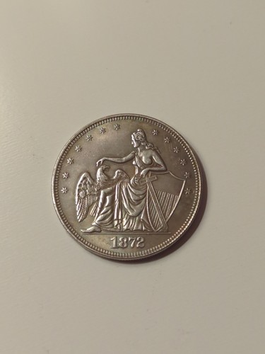 1872 half dollar - half,