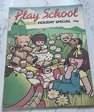 Play School A Buttons Holiday Special BBC 1985 Comic
