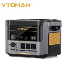 VTOMAN Portable Power Station 1000W 828Wh Solar Generator for Trip Home Outdoor