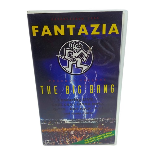 Fantazia the big bang - vhs, 1990