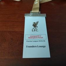 TICKET STUB/ HOSPITALITY