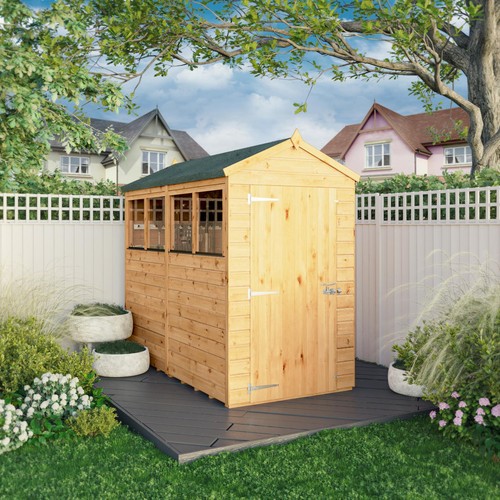 Wooden garden shed - x,