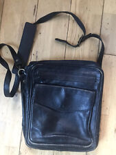 Vintage Black Leather