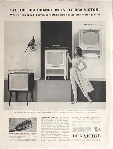 1955 rca victor - victor, print