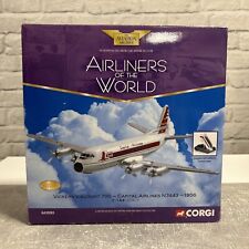 CORGI AVIATION ARCHIVE 1:144 SCALE AA30505 VICKERS VISCOUNT 700 CAPITAL AIRLINES