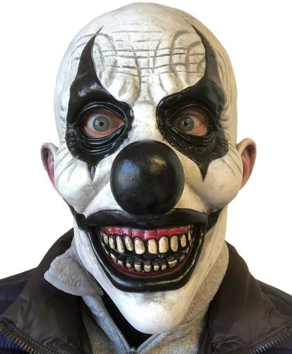 Scary clown mask - mask, halloween