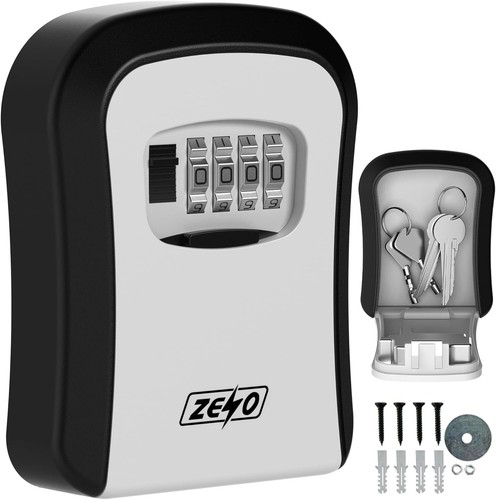 Wall mounted key safe digit - mounted, 4