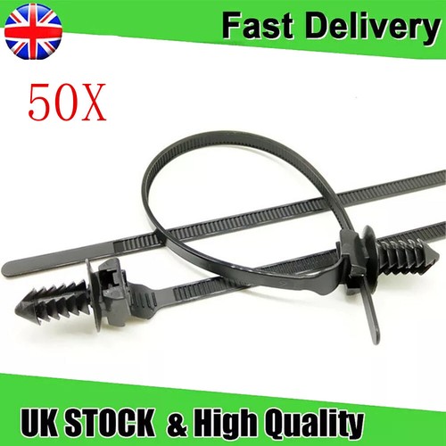 Nylon push clips cable tie - clips,