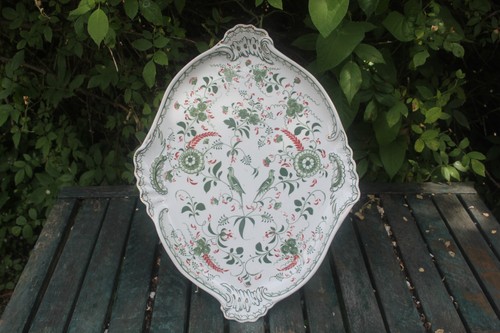 Large 40cm ceramic tray plate - 40cm,