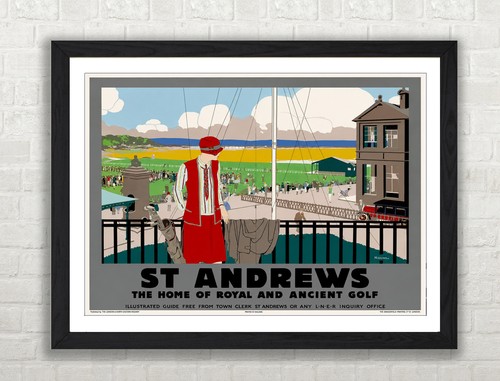 Andrews golf vintage travel - andrews,