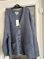 M & S  Cardigan Airforce Blue