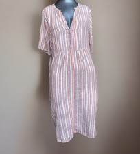 BNWT NEXT STRIPE LINEN VISCOSE