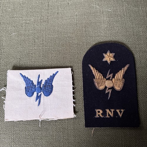 Royal navy embroidered - royal, badges