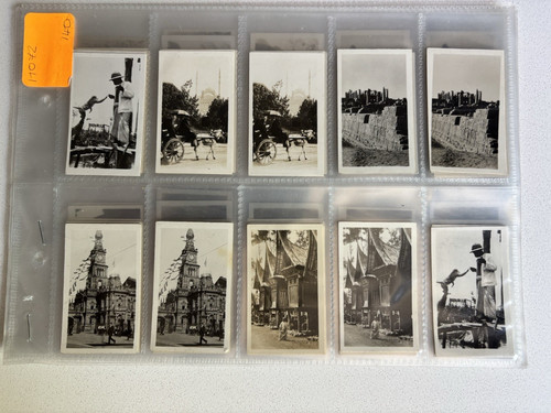 Cavanders cigarette cards - cards, 1927