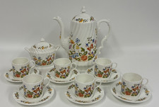 AYNSLEY COFFEE SET COTTAGE