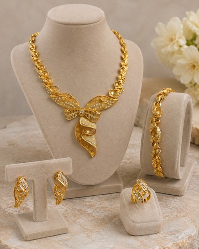 Luxury 18k gold - gold, plated