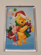 Walt Disney Winnie The Pooh Piglet Tigger Eeyore Christmas Fridge Magnet Gift