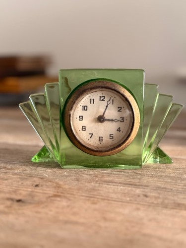 1930s art deco uranium - deco, glass