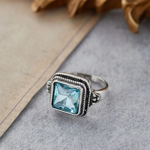 Natural pink tourmaline ring - natural,