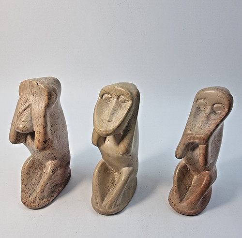 Three wise monkey ornament - 3, monkey's