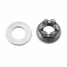 Rear Axle Castle Nut & Washer