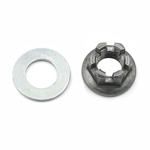 Rear axle castle nut washer - axle,