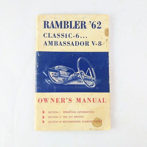 1962 amc rambler ambassador - 1962,