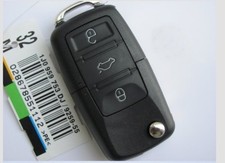 for 3 BUTTON REMOTE KEY FOB CASE AND BLADE FOR SKODA FABIA OCTAVIA VRS SUPERB
