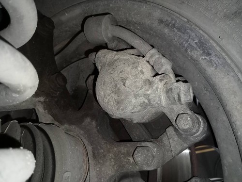 Front right brake caliper - front,