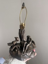 Unique  Antique Art Nouveau Tiffany Style Lamp Base